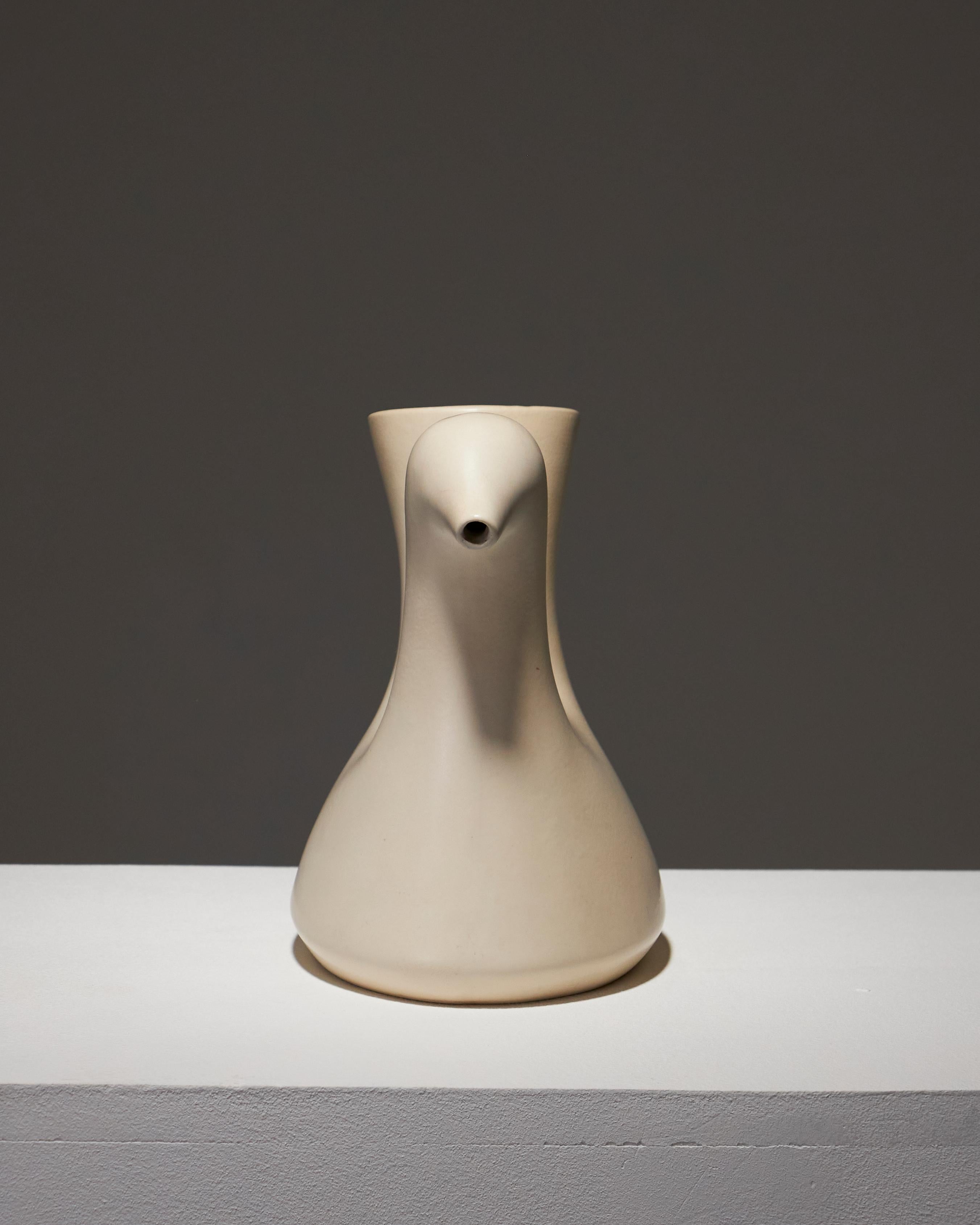 Vaso a brocca in ceramica 