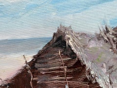 Fisherman's hut, Painting, Oil on Canvas