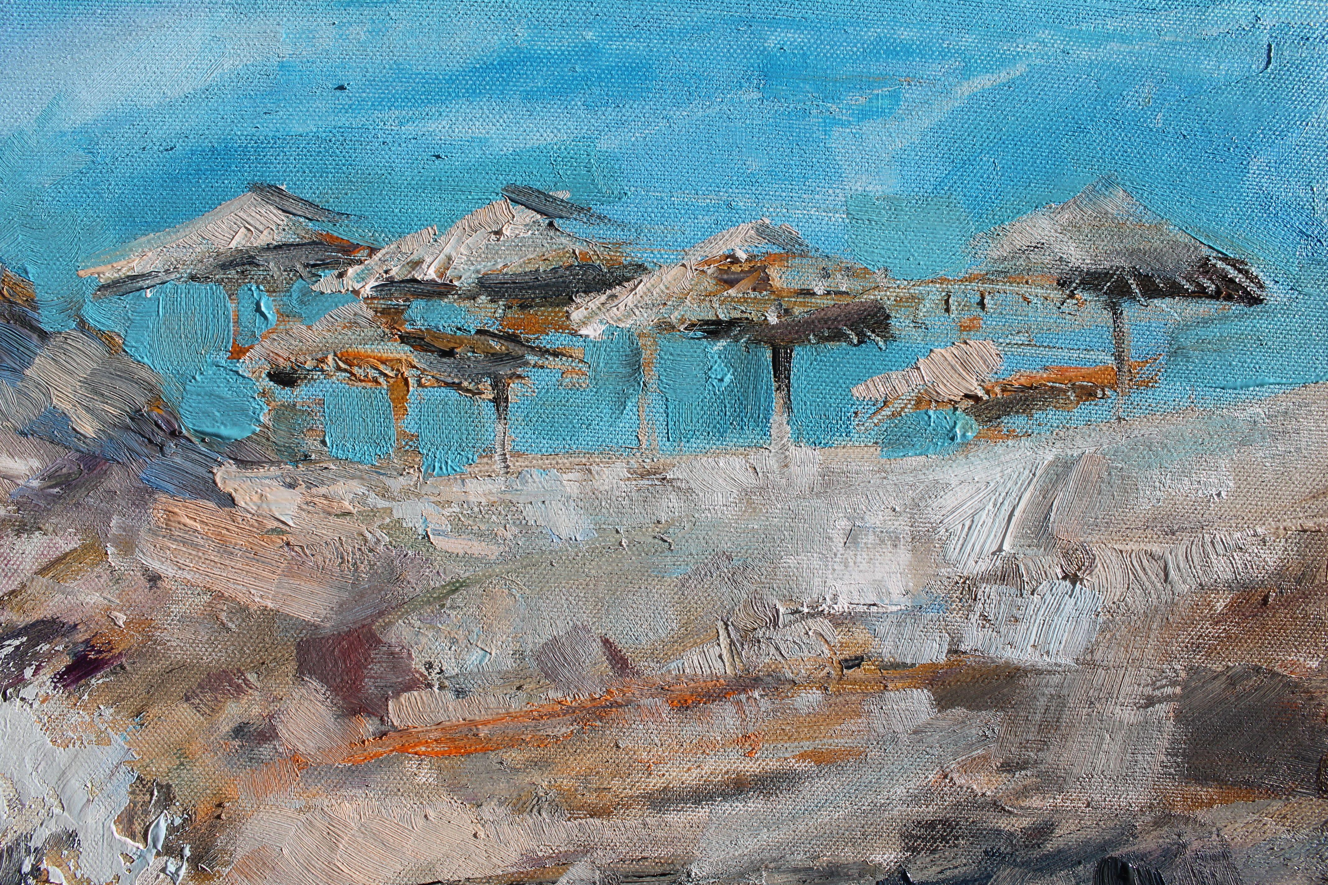 Forgotten beach, Painting, Oil on Canvas 1