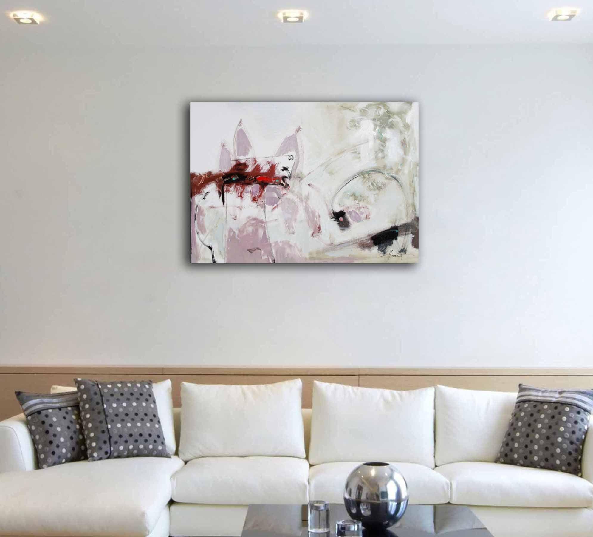 Inspirare, Pittura, Olio su tela in vendita 2