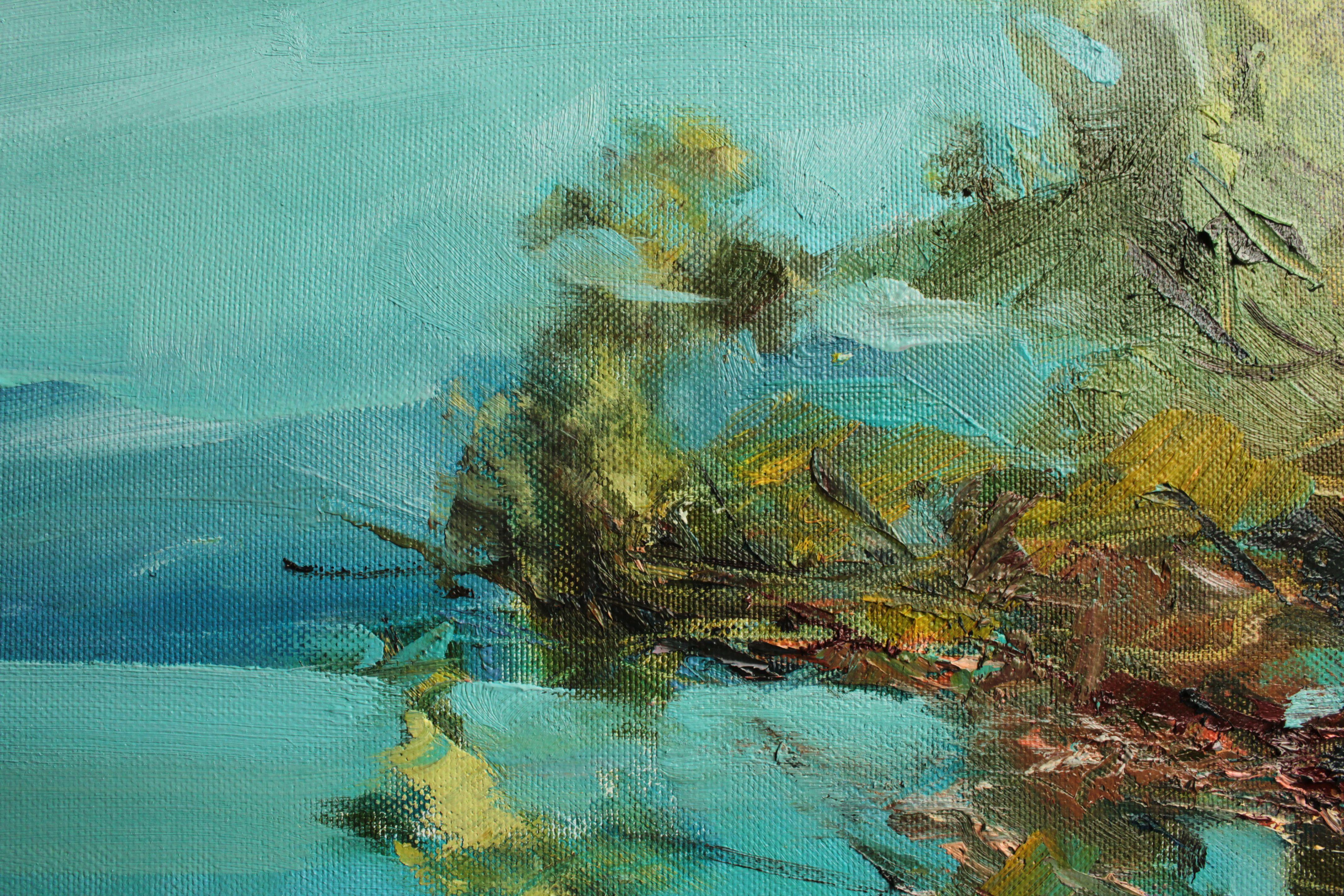Mediterranean cedar, Painting, Oil on Canvas 3