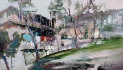 Vieja Tiflis 1, Pintura, Óleo sobre lienzo