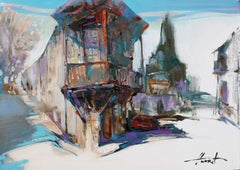 Old Tbilisi 4, Painting, Oil on Canvas