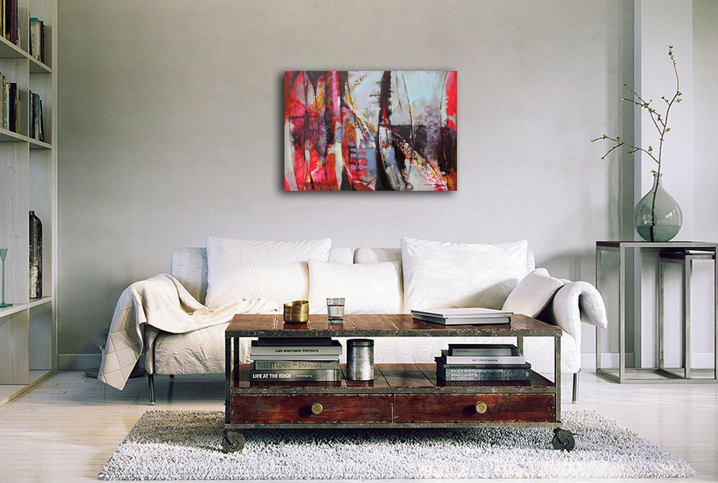 Humeur de surf, peinture, huile sur toile en vente 2