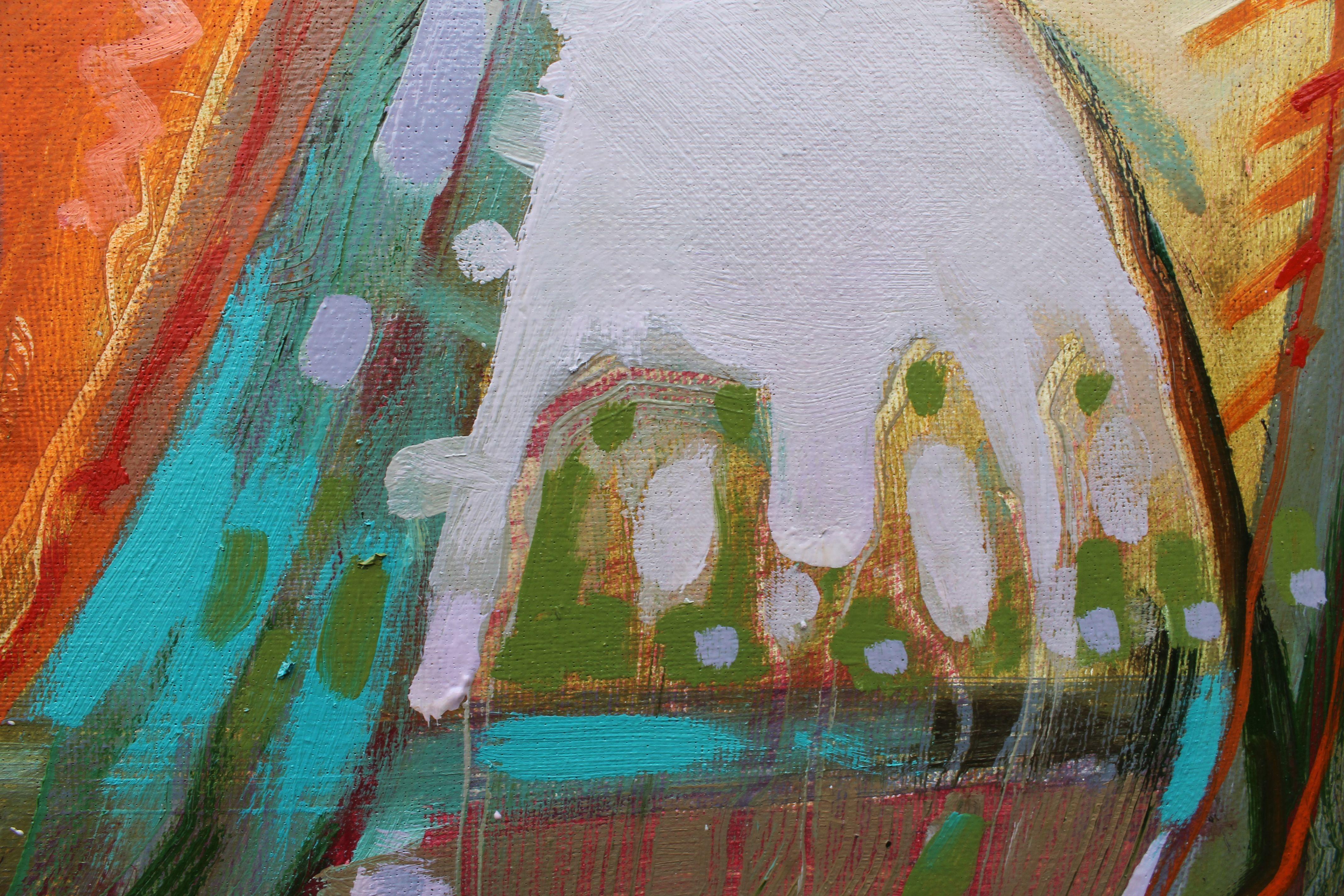 Willkommen in meinem Kopf, Gemälde, Öl auf Leinwand (Abstrakter Expressionismus), Painting, von Henadzi Havartsou