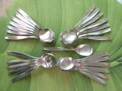 Henckels Cubertería Moderna de Mitad de Siglo Azur Acabado Satinado Alemania Años 60 - 111 uds.