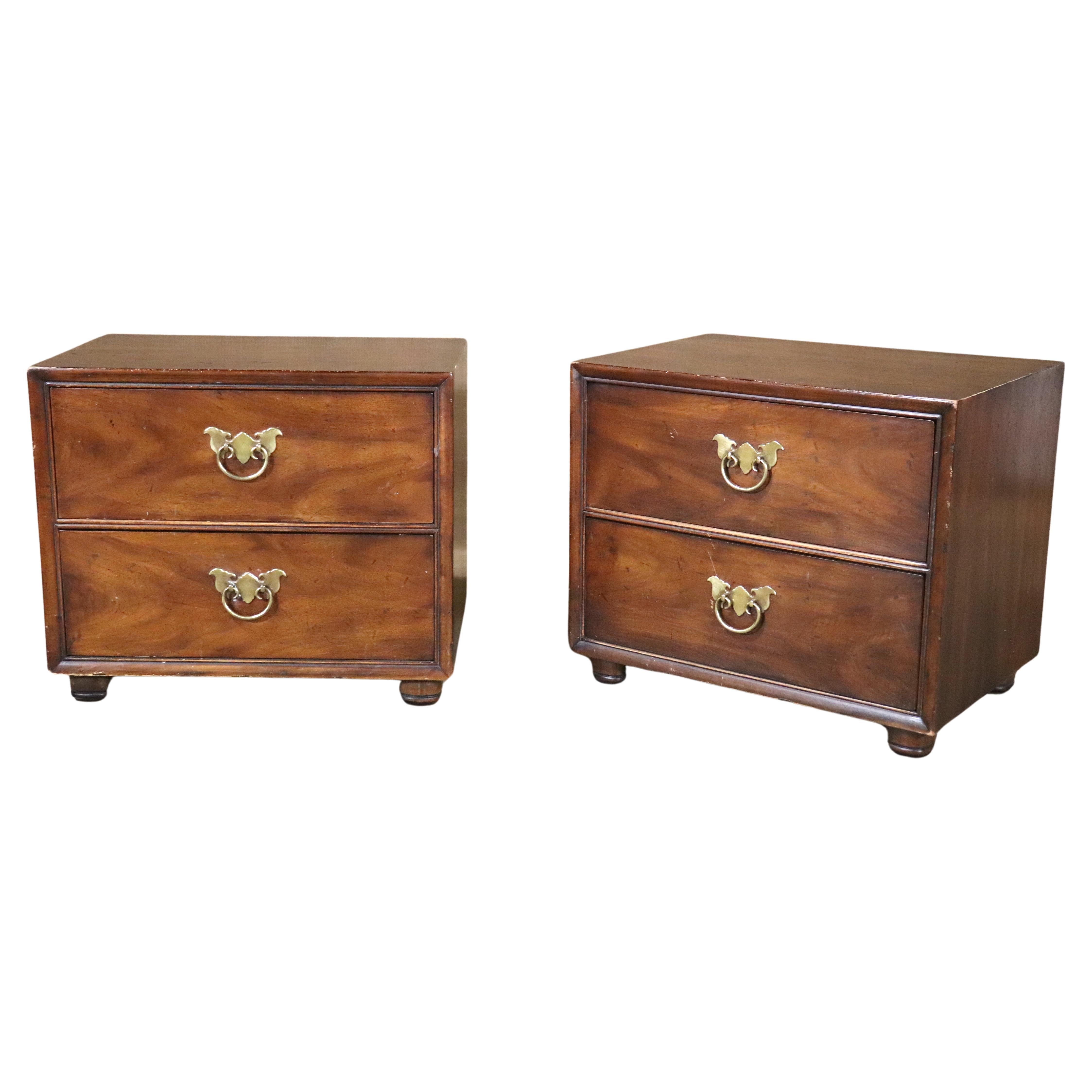 Hendredon Antique Style Bedside Tables