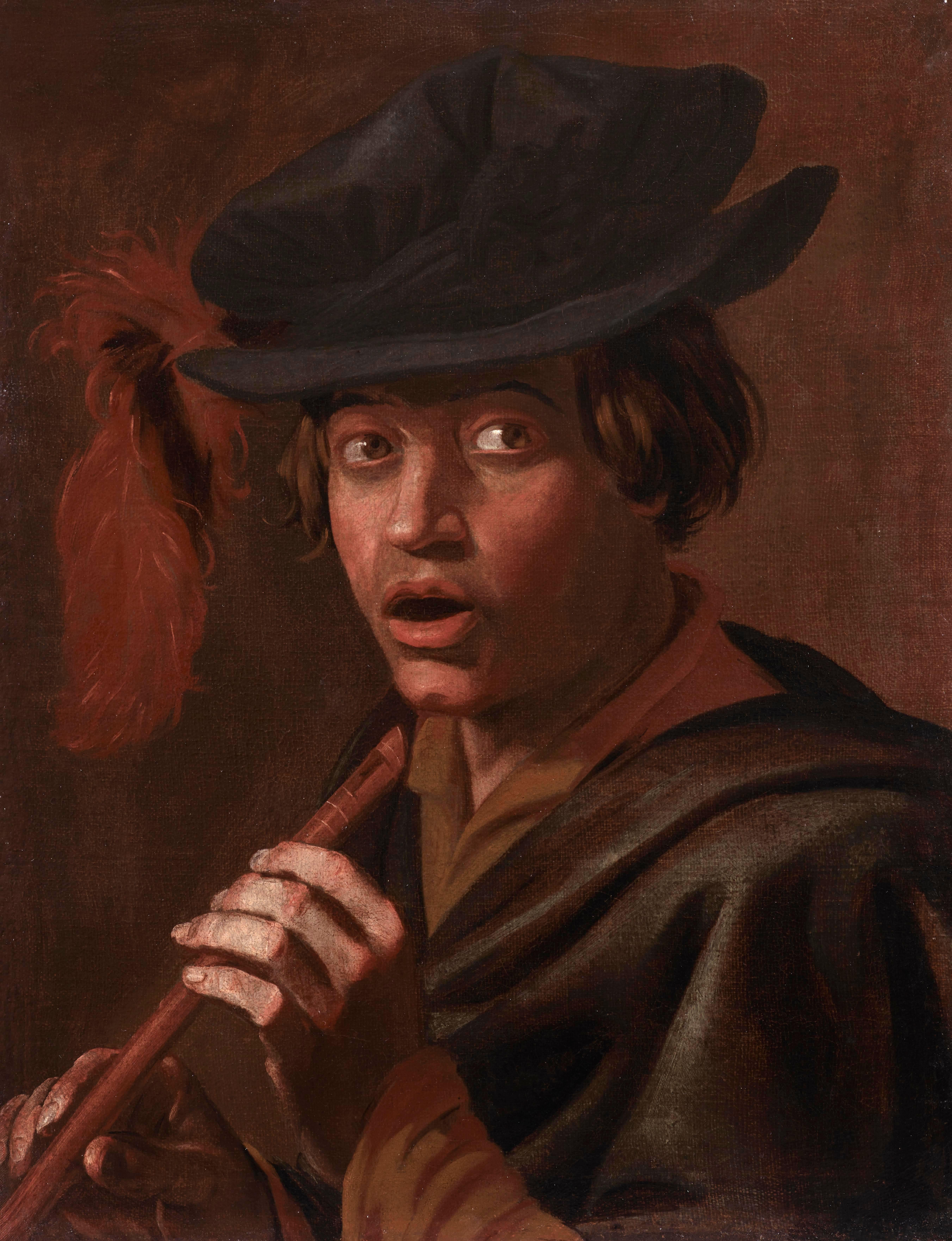 Hendrick ter Brugghen Portrait Painting - The Musician 