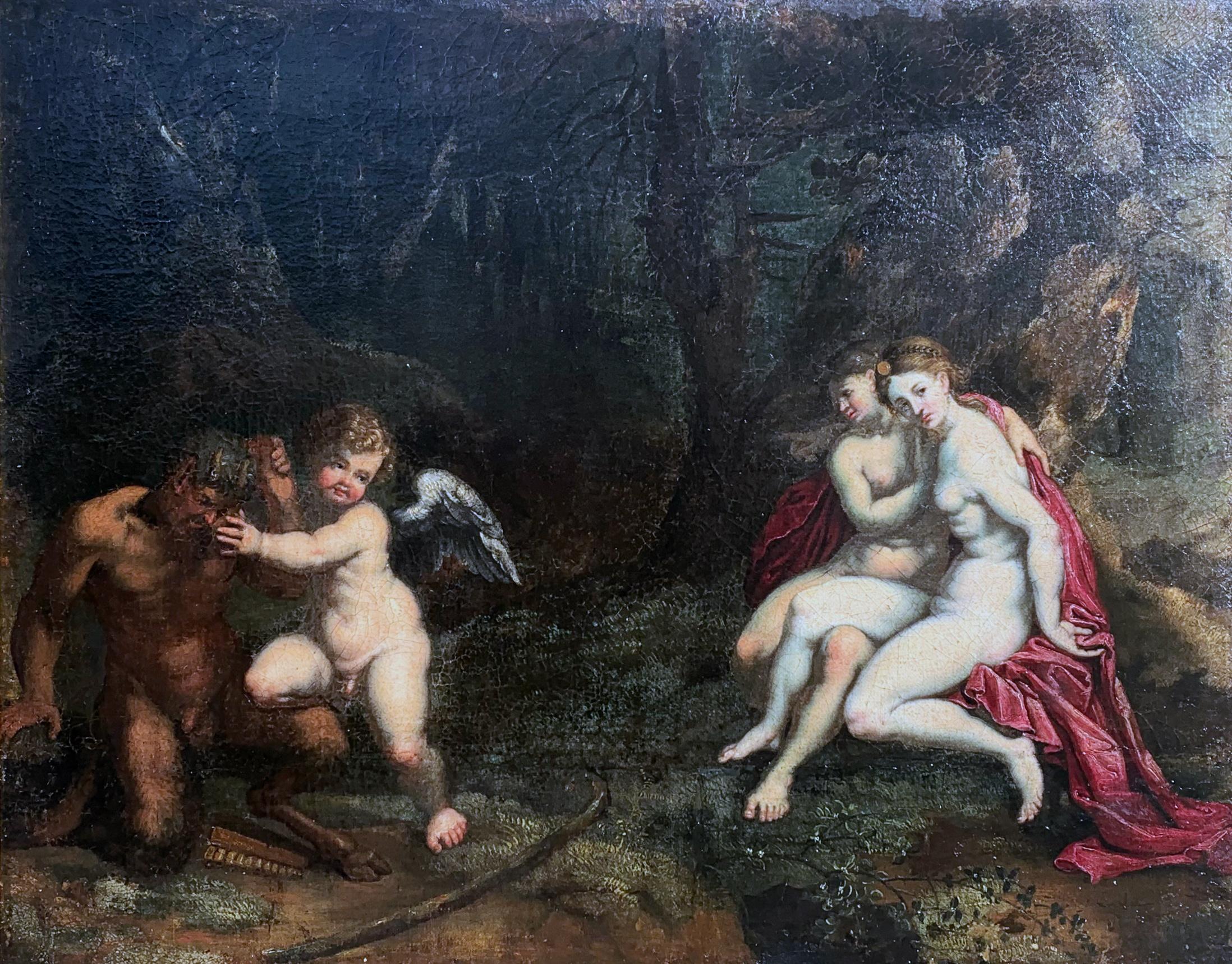 Scène mythologique (entourage de) Hendrick van Balen (1575–1632) - Painting by Hendrick van Balen (Antwerp 1575 - 1632)