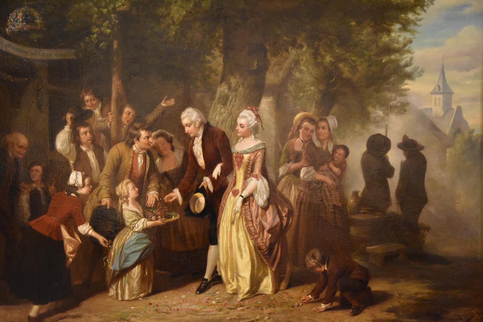 Ölgemälde von Hendricus Joseph Dillens 