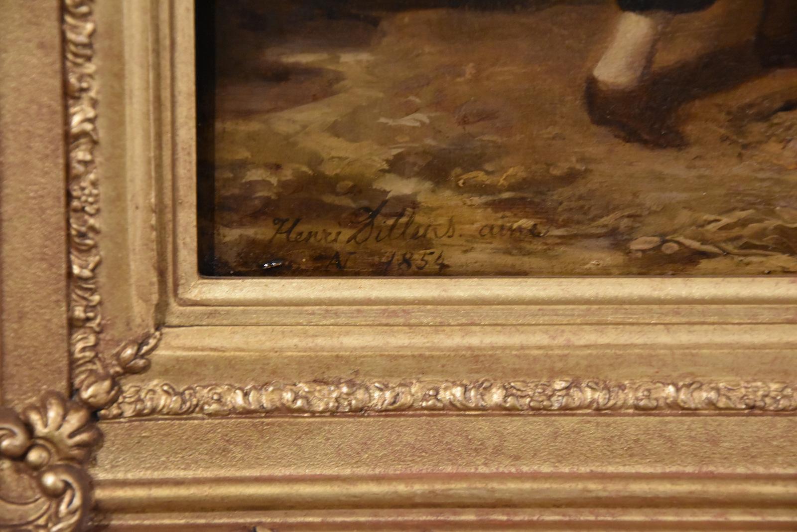 Ölgemälde von Hendricus Joseph Dillens 