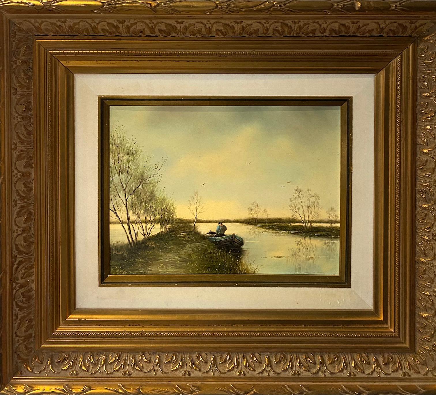 Oil on wood sold with frame 
Total size with frame 43x37 cm

Breedveld was born in 1921. in Spaarnewoude (Holland)
A self-made art painter. Painted mainly on panel sizes 18x24 and 30x40 cm. After 13 different trades and lot of accidents, he became