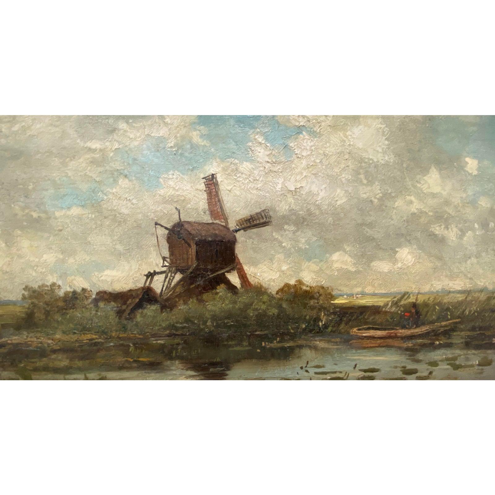Hendrik-Dirk Kruseman van Elten Peinture originale C.C. - Impressionnisme Painting par Hendrik Dirk Kruseman van Elten