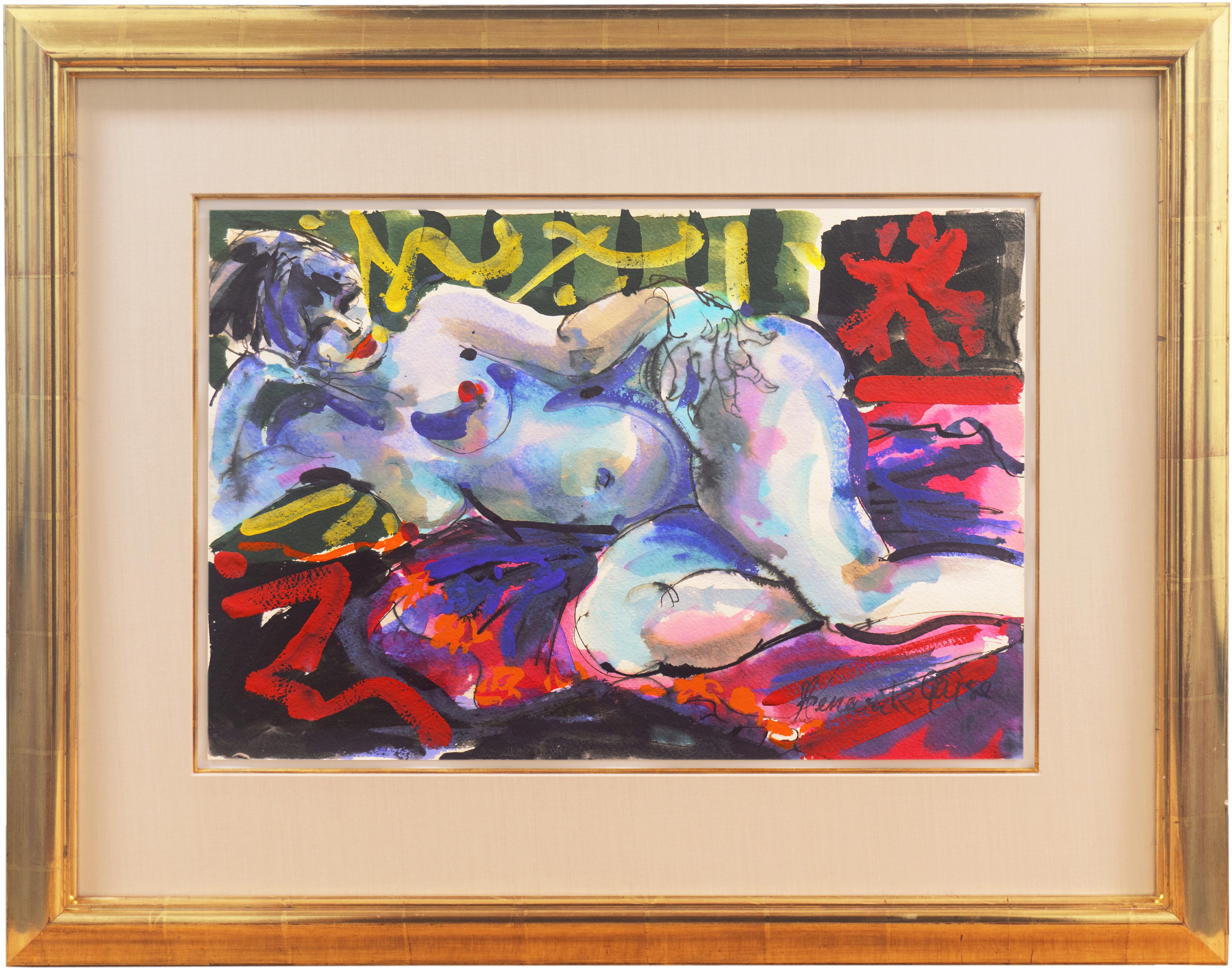 'Reclining Nude', California Expressionist, Art Institute of Chicago 1