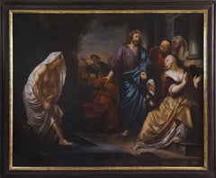 "The Raising of Lazarus" by Hendrik Heerschop (1661)