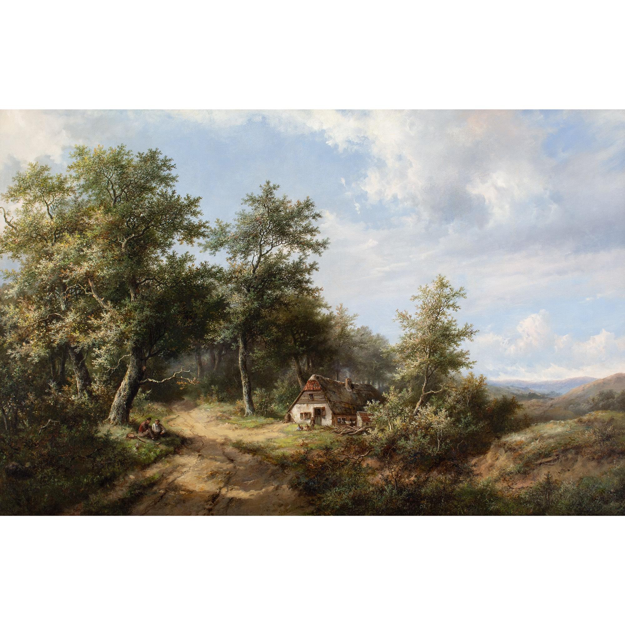 Hendrik Pieter Koekkoek, A Country Road 1