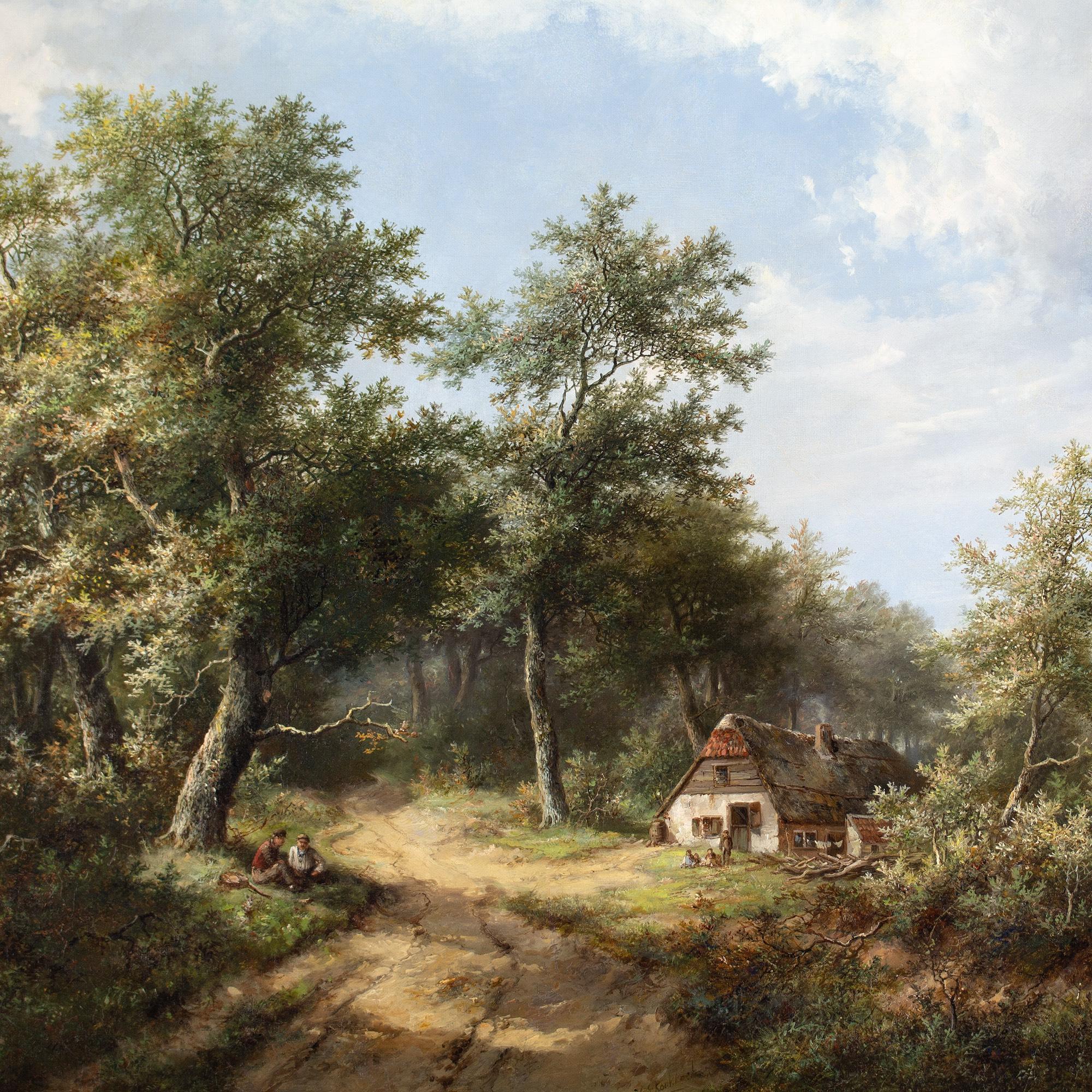 Hendrik Pieter Koekkoek, A Country Road 4