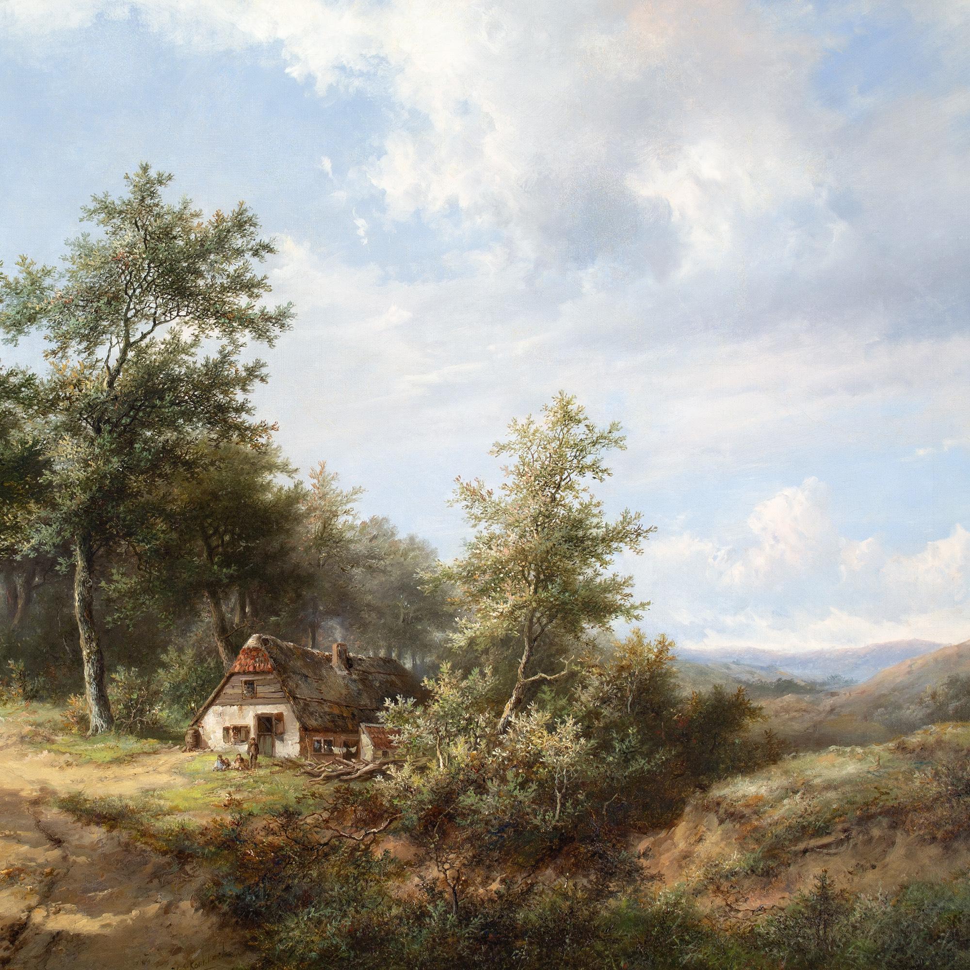 Hendrik Pieter Koekkoek, A Country Road 5