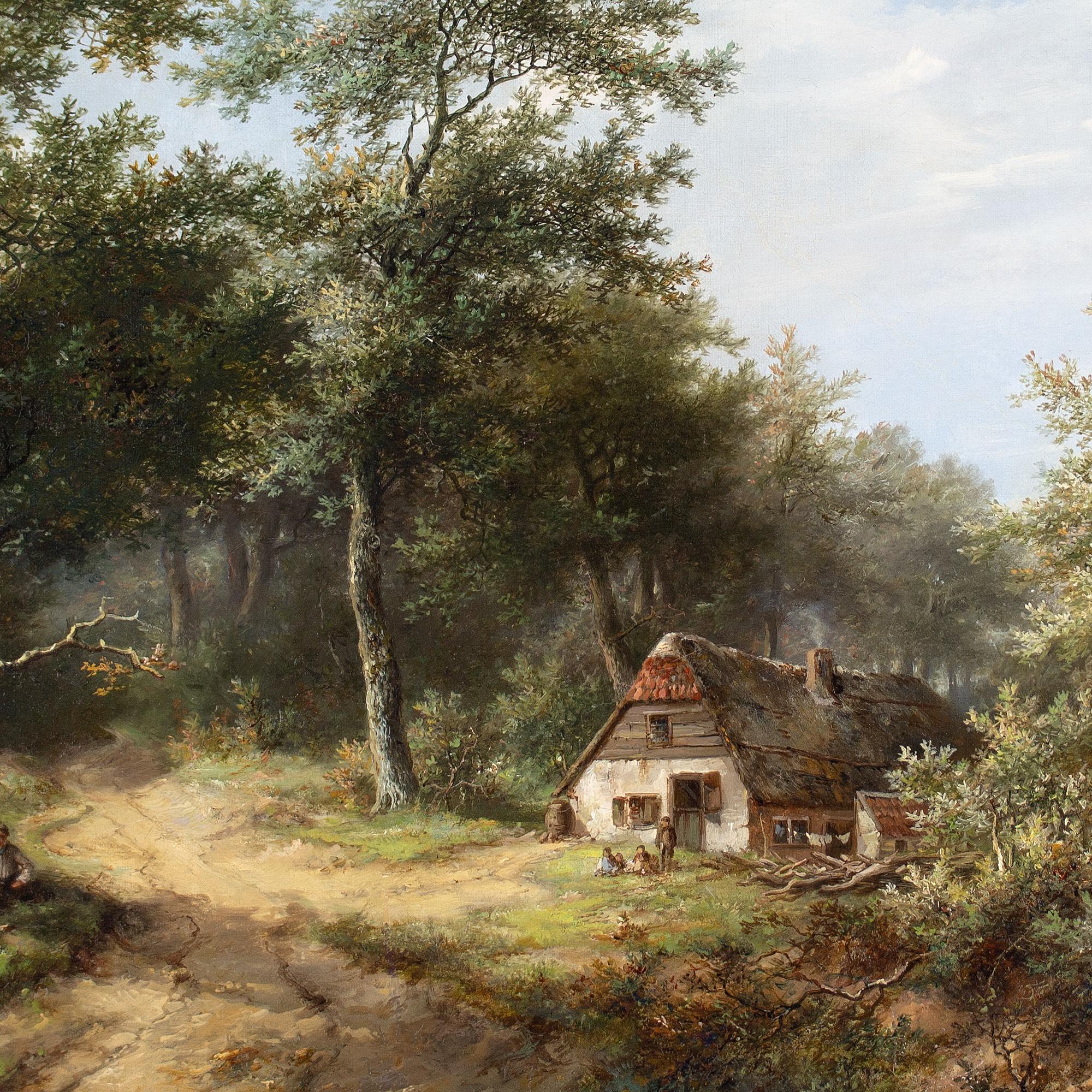 Hendrik Pieter Koekkoek, A Country Road 6