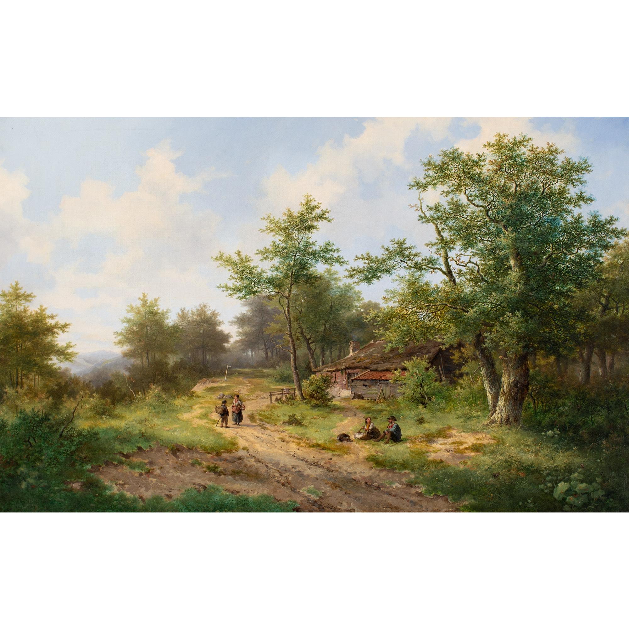 Hendrik Pieter Koekkoek, Scena vicino ad Haarlem 1