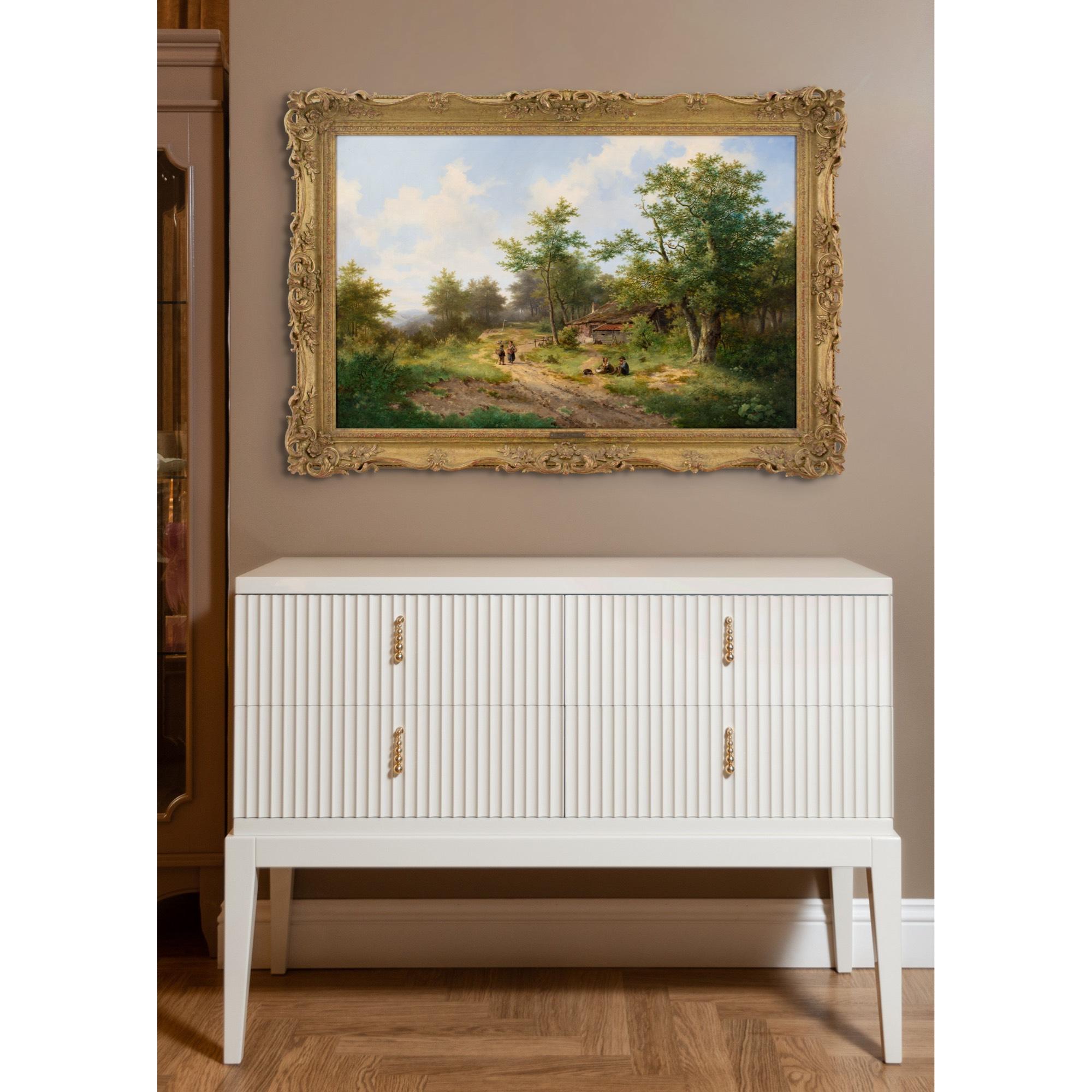 Hendrik Pieter Koekkoek, Scena vicino ad Haarlem 4