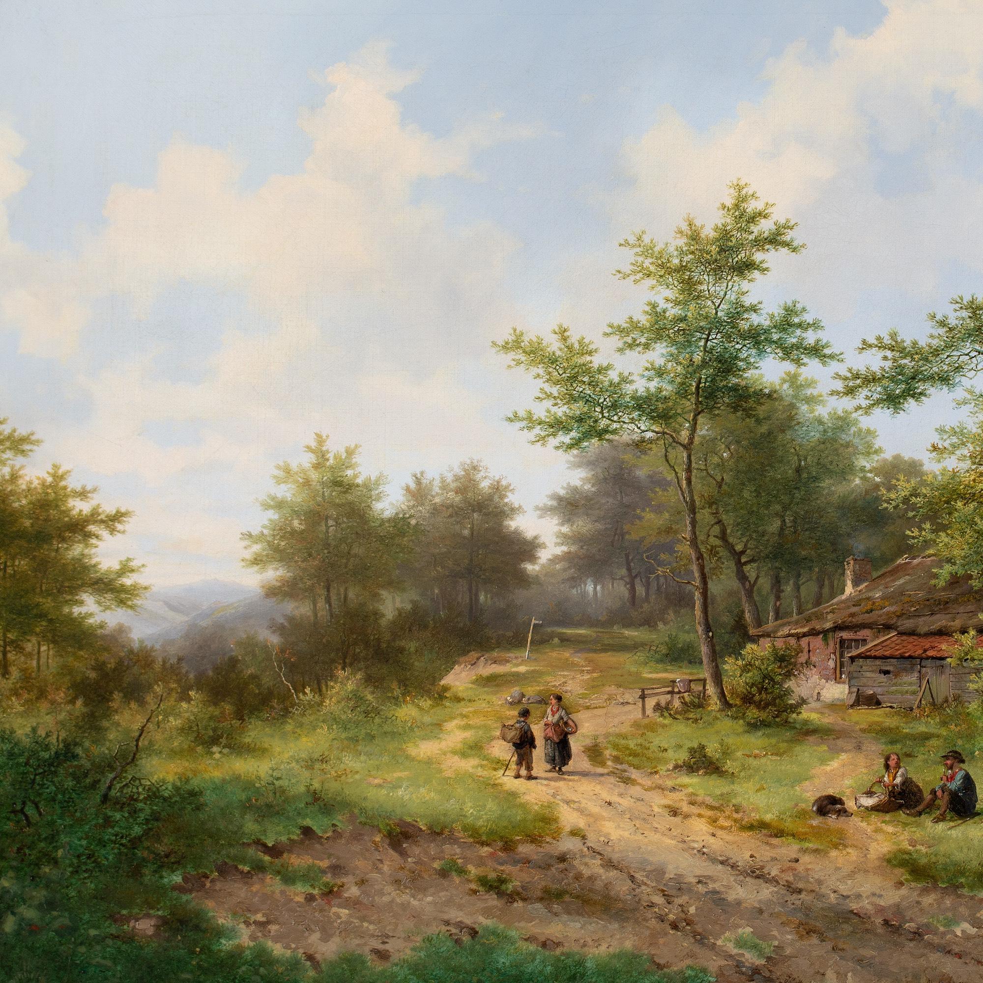 Hendrik Pieter Koekkoek, Scena vicino ad Haarlem 5