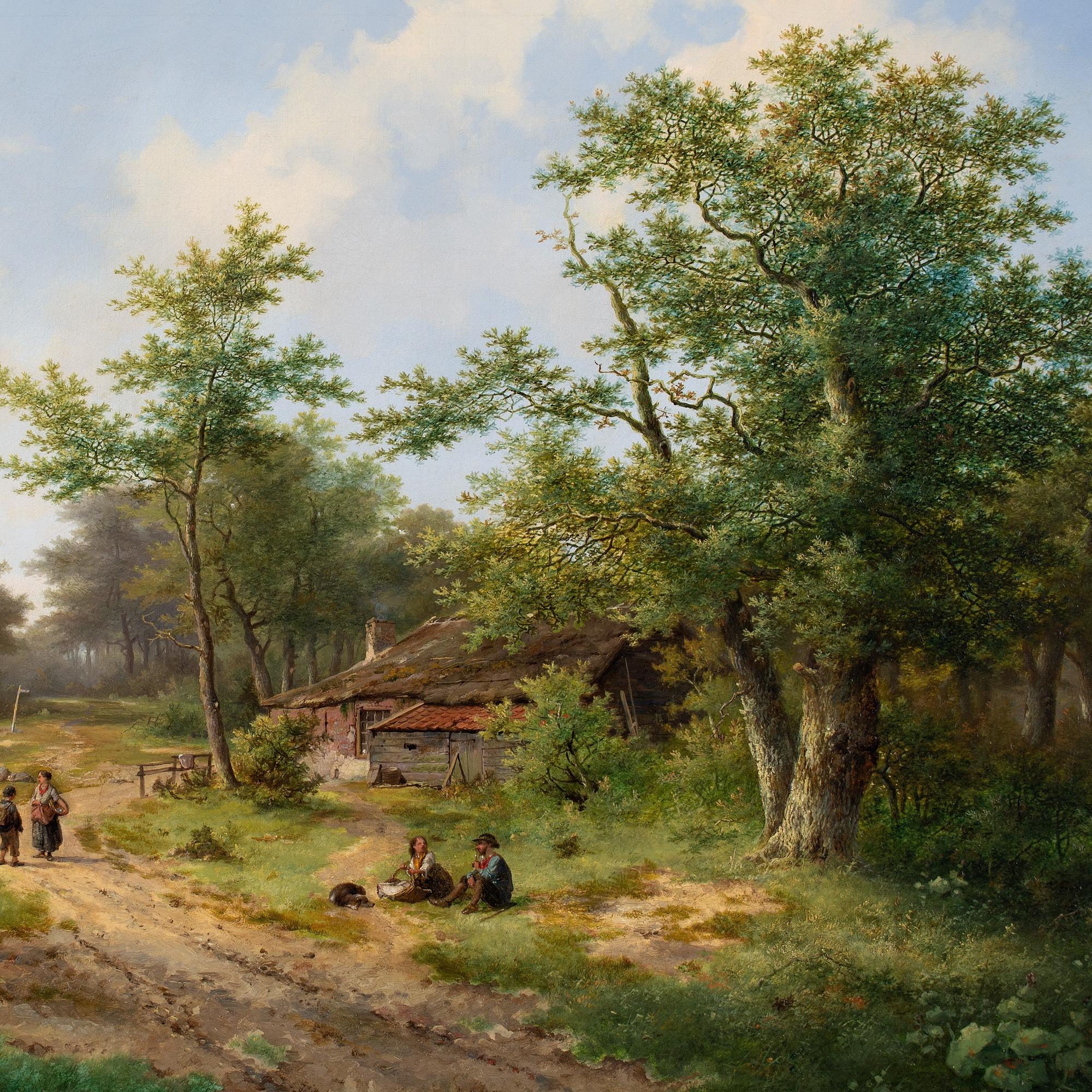 Hendrik Pieter Koekkoek, Scena vicino ad Haarlem 6