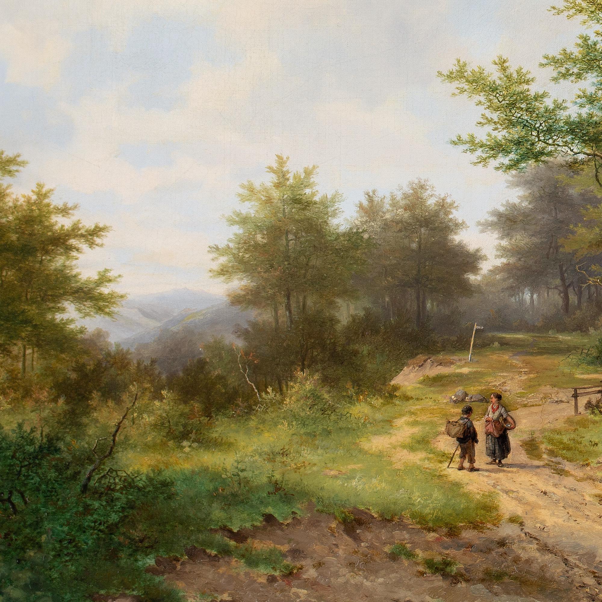 Hendrik Pieter Koekkoek, Scena vicino ad Haarlem 7