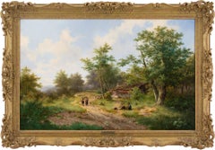 Hendrik Pieter Koekkoek, Scena vicino ad Haarlem