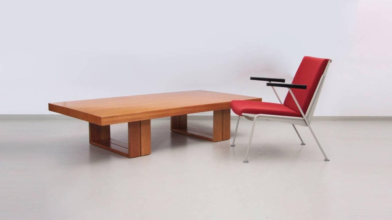 Mid-20th Century Hendrik Van Keppel and Taylor Green Camel Table for Brown Saltman