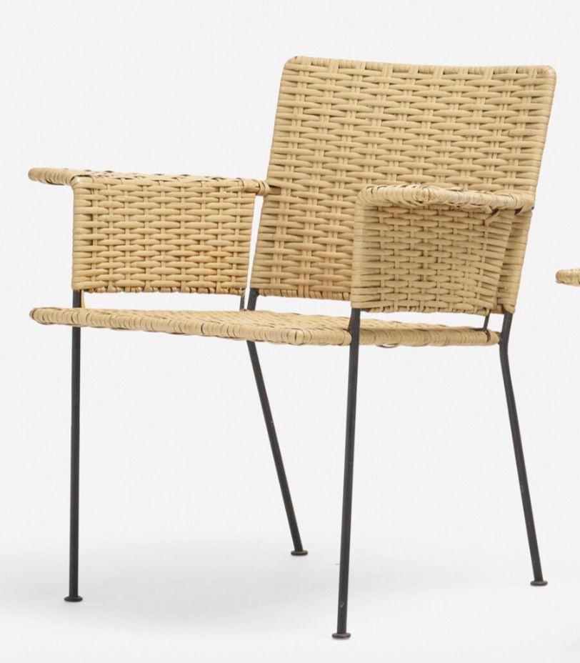 Milieu du XXe siècle Chaises Hendrik Van Keppel et Taylor Green, ensemble de trois VKG, 1950 en vente