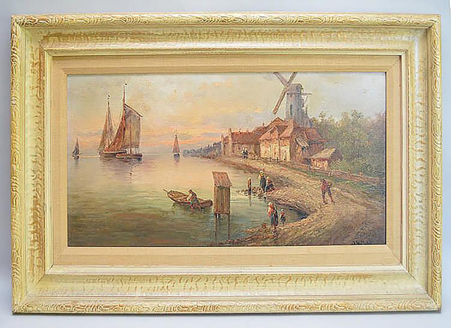 Hendrik Willem Mesdaq Landscape Painting - Hendrik Willem Mesdag 19th Century Dutch 