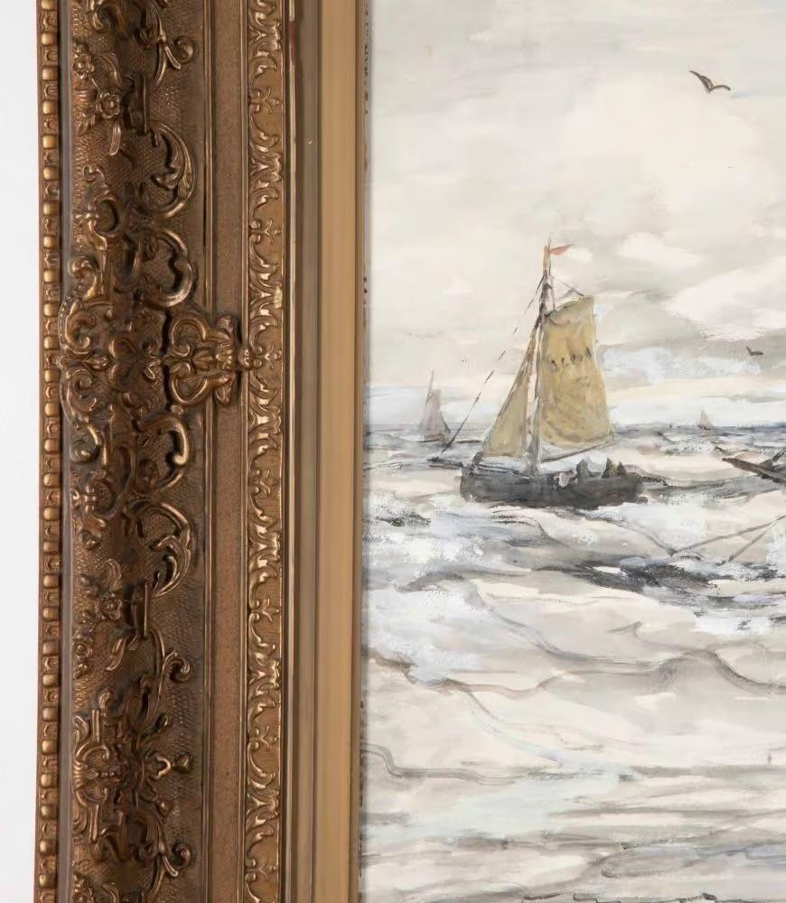 Hendrik Willem Mesdag Paysage marin Bon état - En vente à Henley-on Thames, Oxfordshire