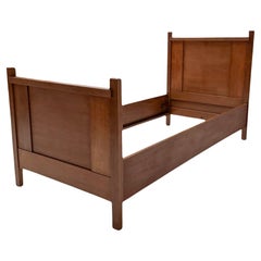 Lit simple moderniste Art déco d'Hendrik Wouda pour Pander, 1924