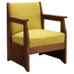 Fauteuil Art Déco rare Hendrik Wouda pour H. Pander & Zn