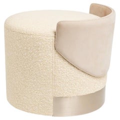 Henge Italian Pouf Swivel Stool