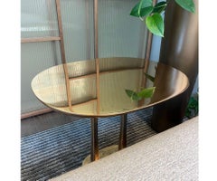 Henge Large Mushroom Side Table Bronze by Yabu Pushelberg