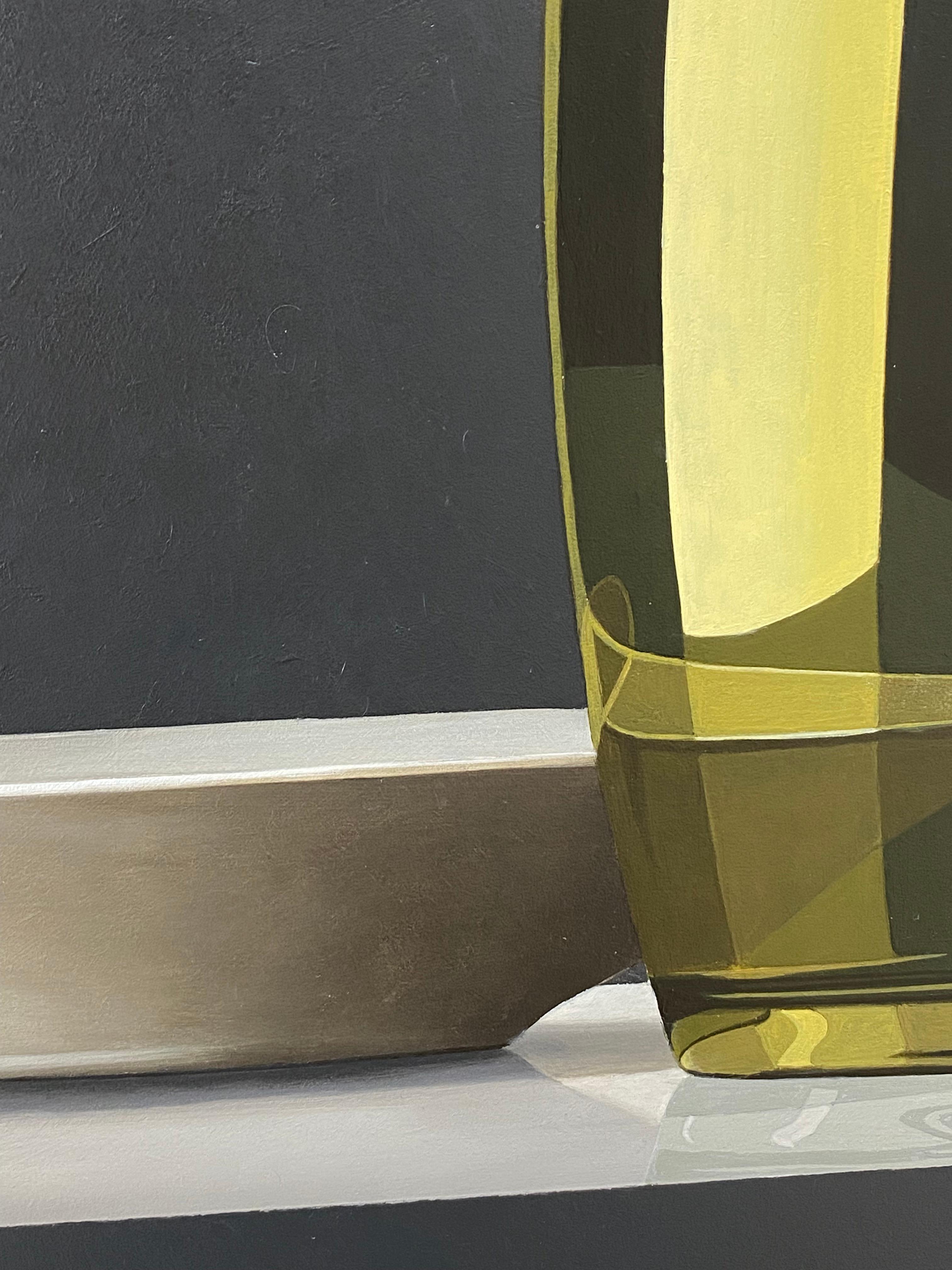 Composition with dish -21st Century Contemporary Stilllife Painting For Sale 1