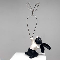 24 Carrot Gold-originelle realistische Skulptur aus der Tierwelt-Kunstwerk-zeitgenössische Kunst