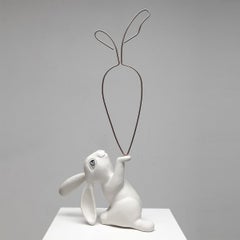 24 Carrot Gold- Original realistische Skulptur eines Wildtieres Kunstwerk- Zeitgenössische Kunst