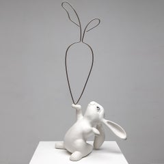 24 Carrot Gold- Original realism wildlife sculpture artwork-contemporary Art