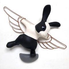 Feel like flying-original realism wildlife sculpture-PAINTING-contemporary Art