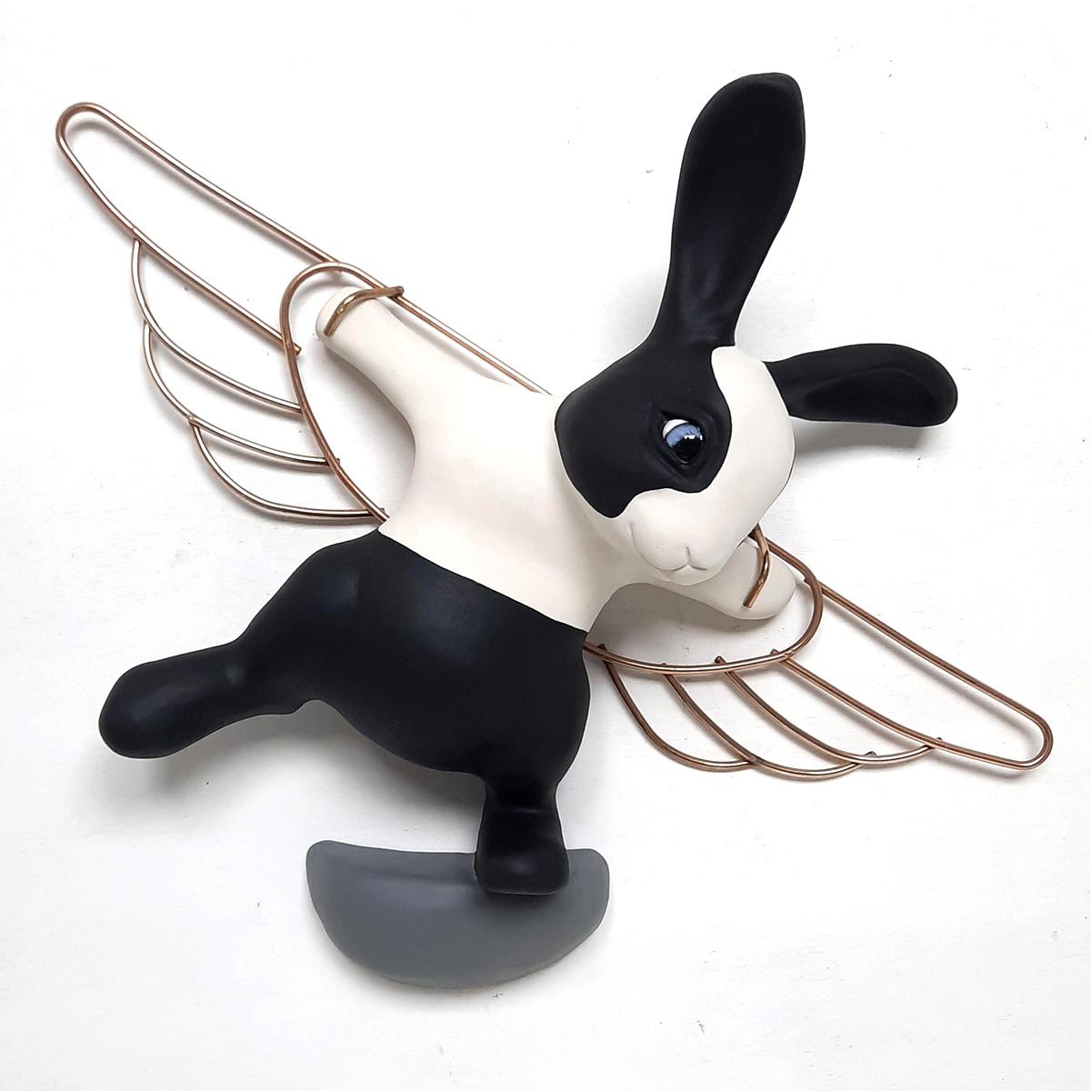 Feel like flying-original realism Wildtierskulptur-PAINTING-contemporary Art