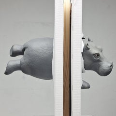 FLIPPO - Sculpture animalière réaliste 3d artwork - art contemporain