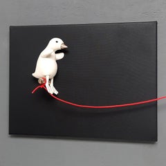 Leap of Faith-original realism-wildlife-skulptur-malerei-kunstwerk-zeitgenössisch