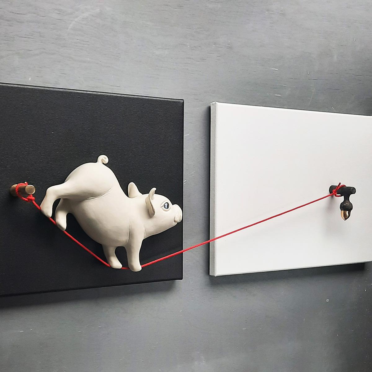Dieses außergewöhnliche Kunstwerk ist derzeit in der Signet Contemporary Art Gallery und online ausgestellt und zu verkaufen.

Henk Jan Sandermans 