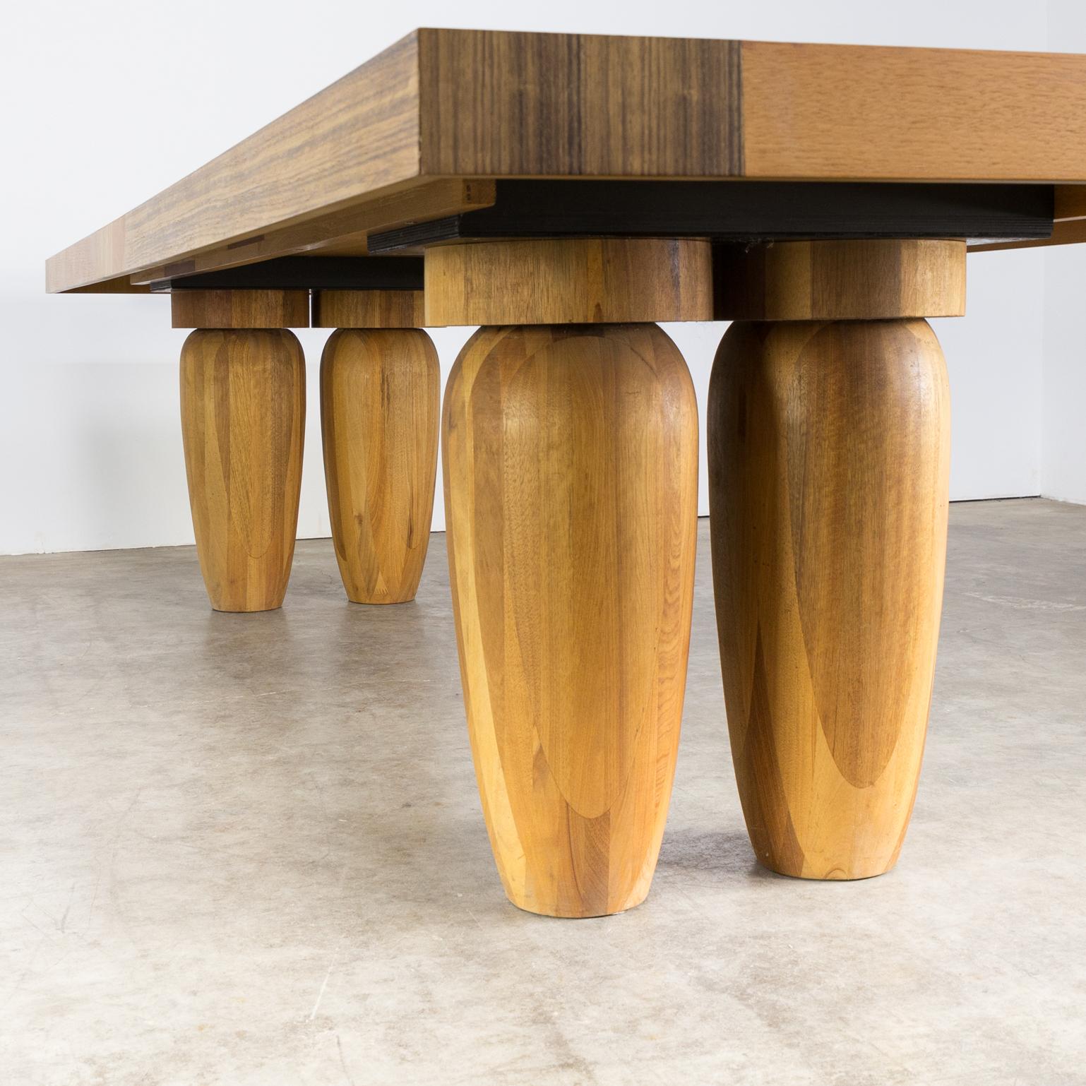 Henk Vos ‘Bagutta’ Dining Table for Linteloo For Sale 4