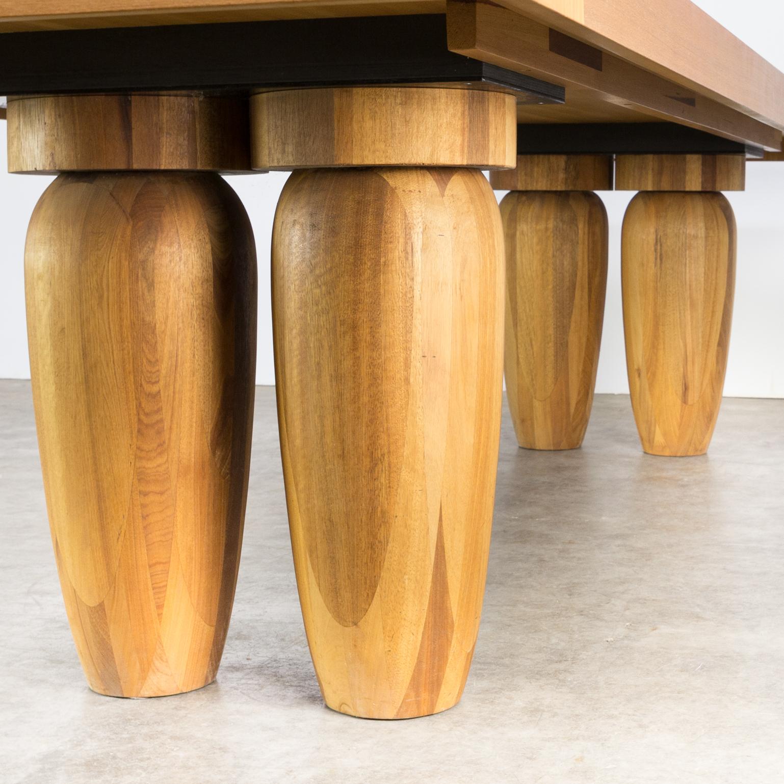 Henk Vos ‘Bagutta’ Dining Table for Linteloo For Sale 5