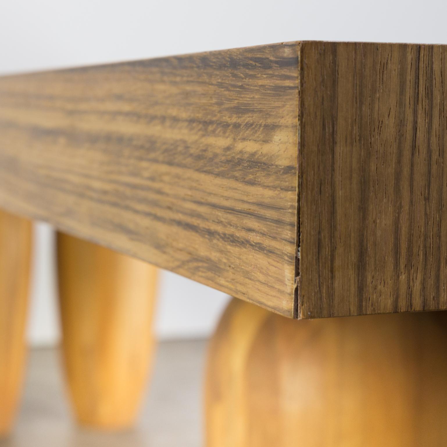Henk Vos ‘Bagutta’ Dining Table for Linteloo For Sale 9
