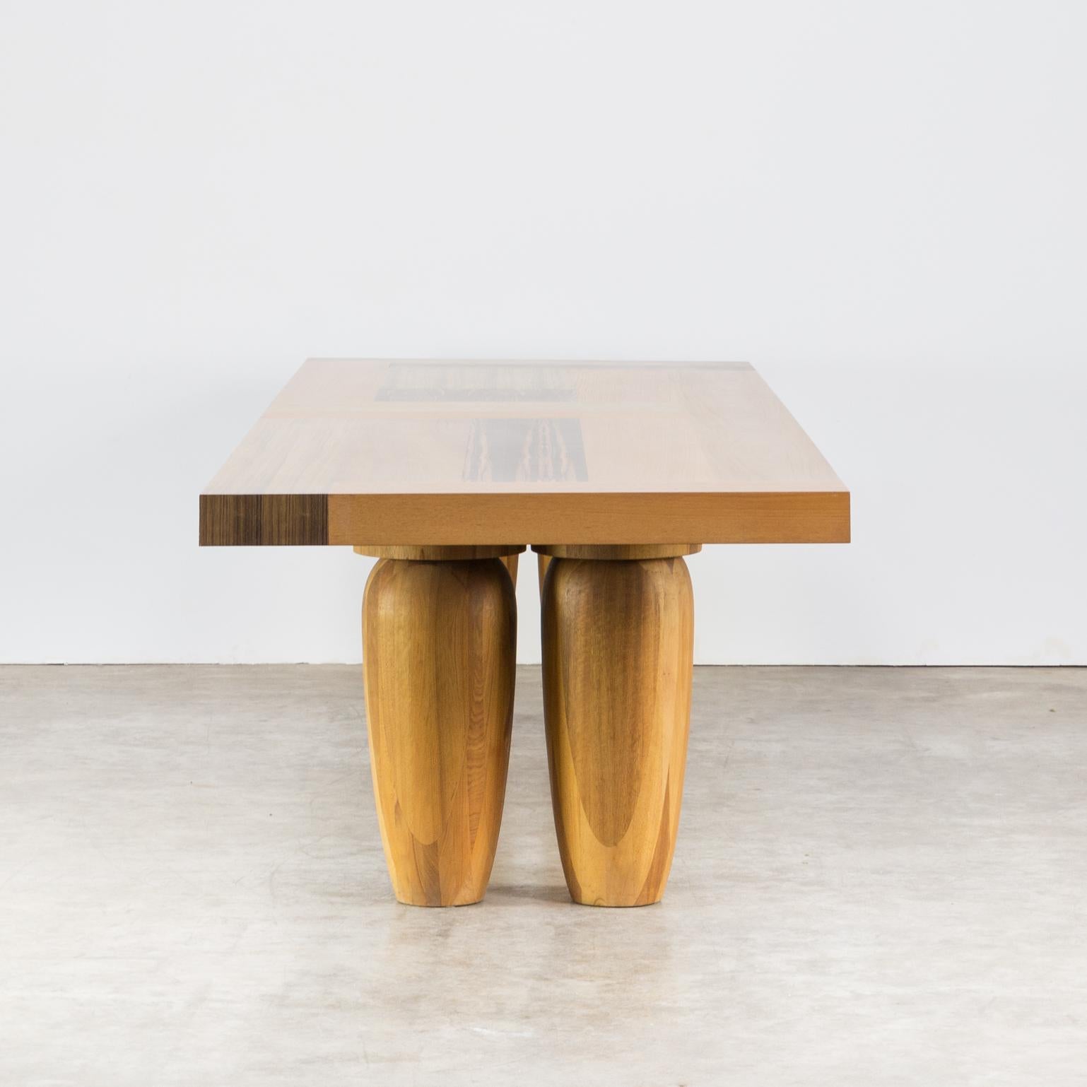 Dutch Henk Vos ‘Bagutta’ Dining Table for Linteloo For Sale